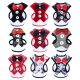 Dog Harness with Leash Cute Designed Adjustable