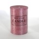 Cylinder Shaped Shiny Candles