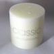 Long Lasting Cylindrical White Candle