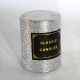 Glittery Cylinder Candle