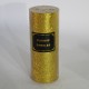 Glittery Cylinder Candle