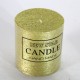 Cylinder Shaped Shiny Candles