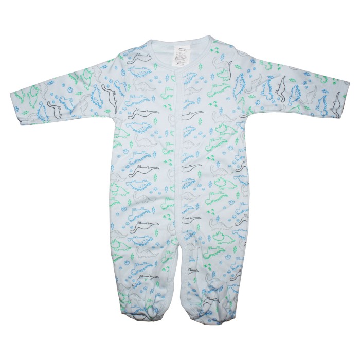 Adorable Baby White Dinosaur Romper